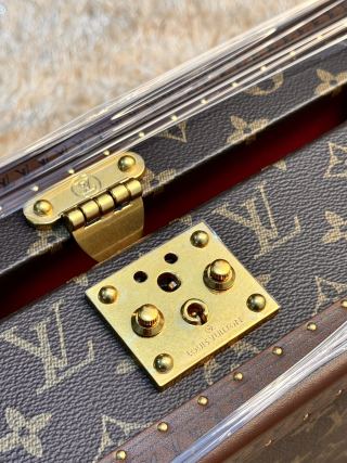 Famous Louis Vuitton Style M4700B Poker Party Hand-Painted 8-Slot Watch Box, Luxury Monogram Hard Case Watch Storage  Manufacturers, Supplier