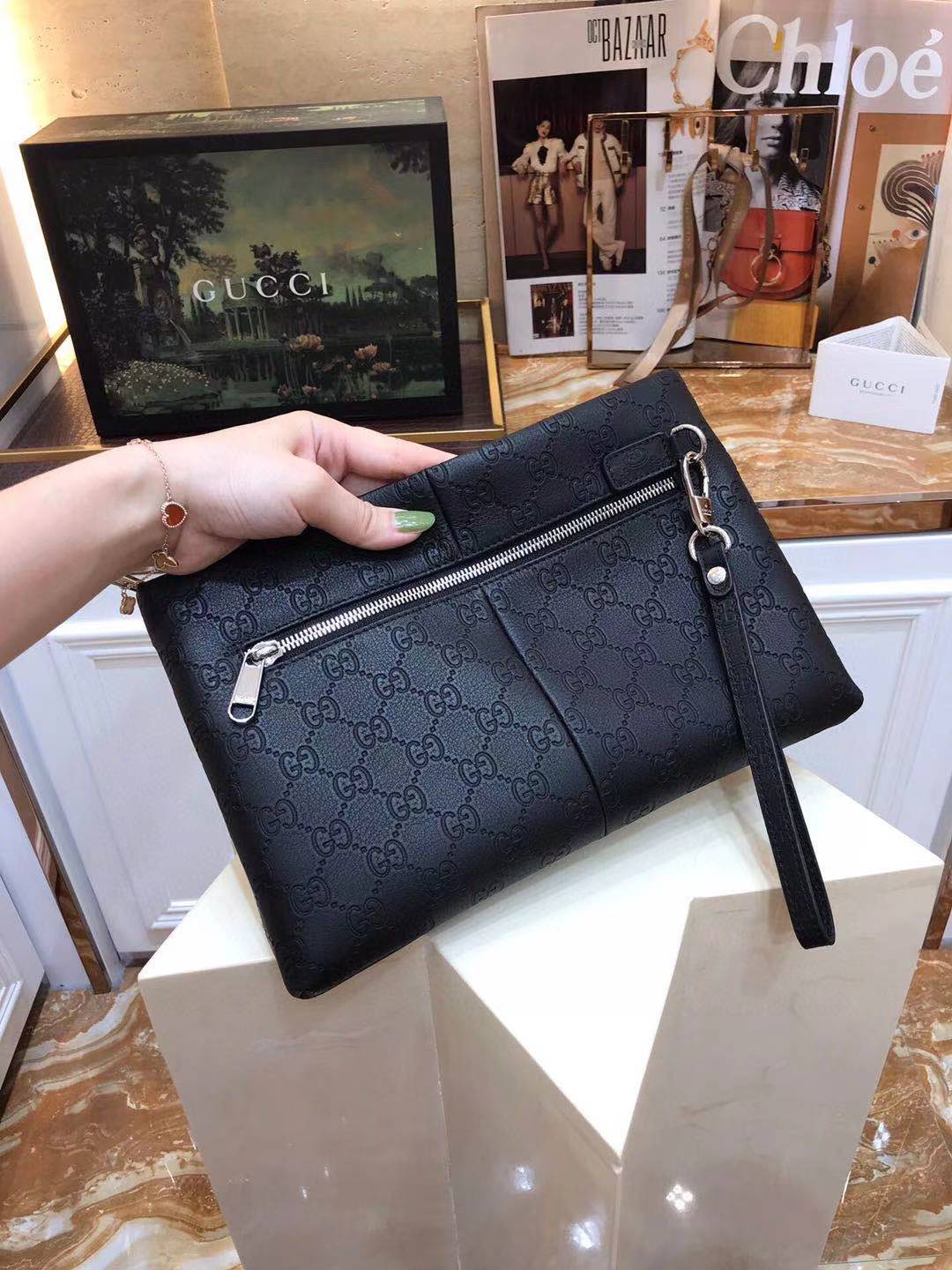 Famous Gucci limited edition top visual feast counter limited color is very luxurious, original hardware top leather The number of sets of works is very difficult, and it is beyond the reach of imitation goods. Exclusive access to the whole city! Top quality handmade, heavy recommendation Size: 19-29 black Manufacturers, Supplier