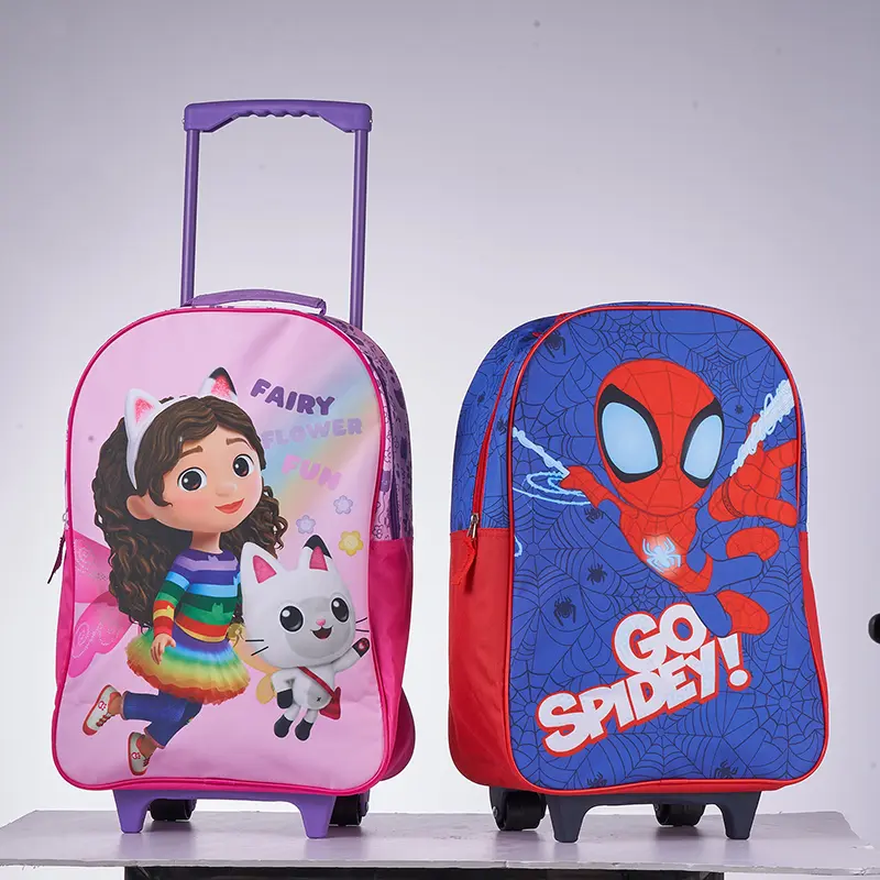Children's Cartoon Trolley Bag