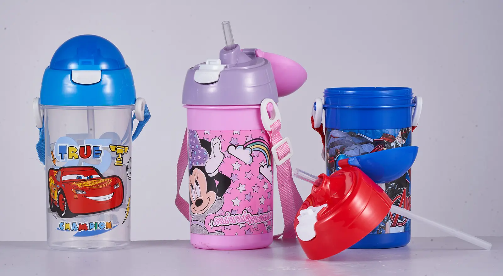 Water Bottle Features Display