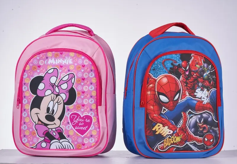Children's Cartoon Shoulder School Bag Detail 1
