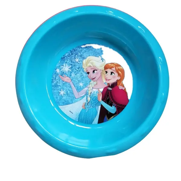 Plastic food snacks plate