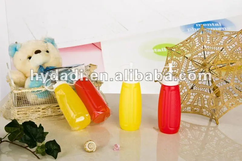 plastic squeeze bottle detail 2