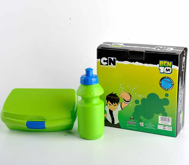 Plastic lunch box set 2