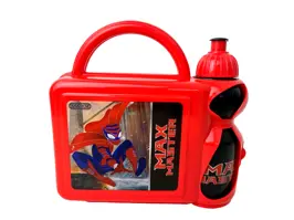 Lunch box with water bottle