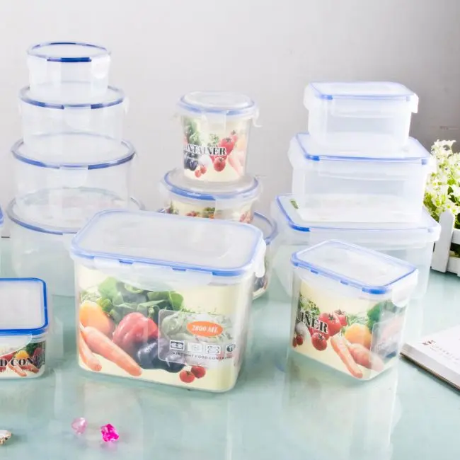 High-Quality Best selling school Transparent food storage plastic food container Manufacturers, Products