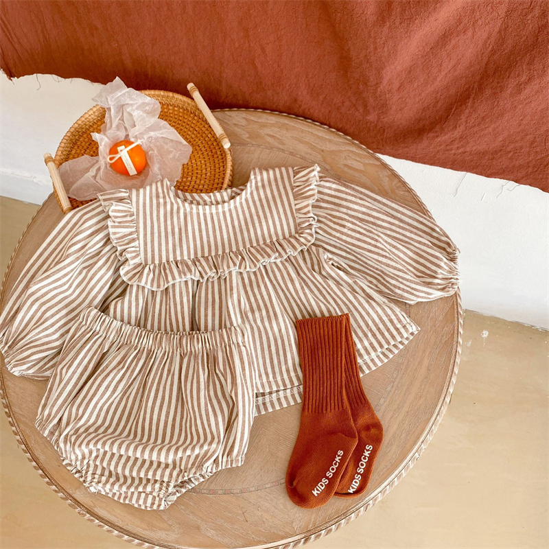 Baby Girl Romper Clothes Long Sleeveshort Sleeve Fashion Casual Jumpsuit