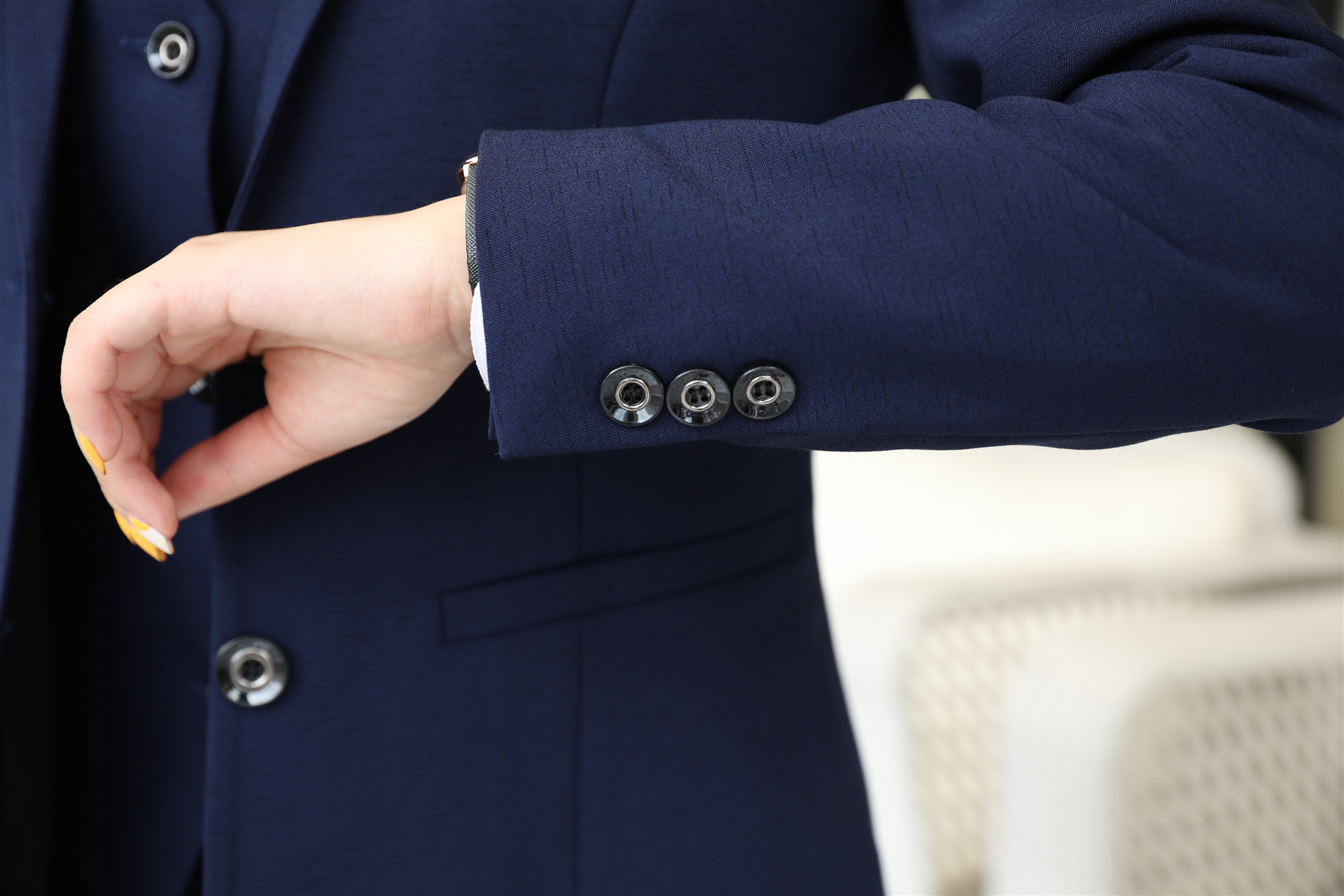 Related slim fit blazer