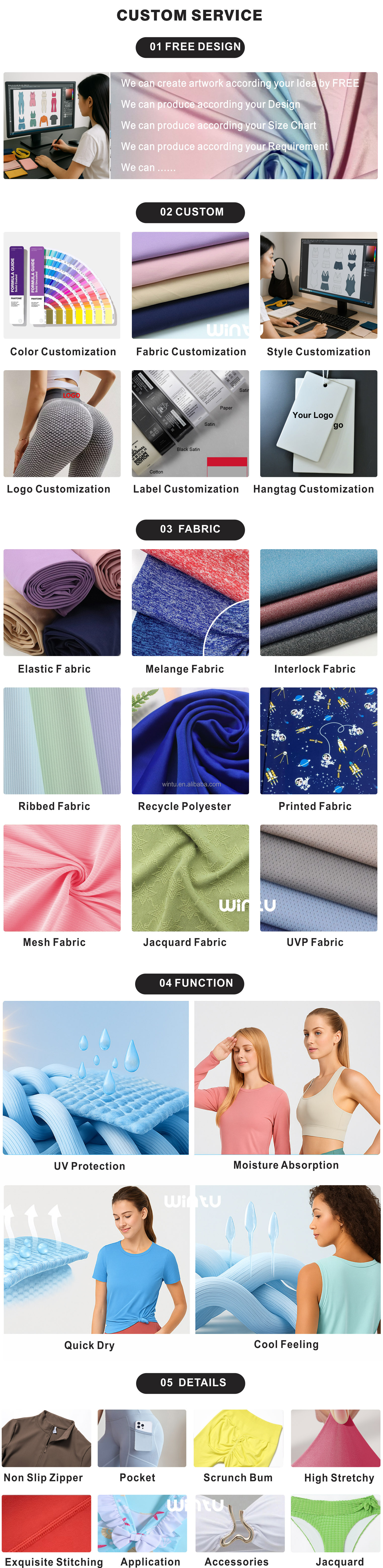 Custom Print & Logo Details