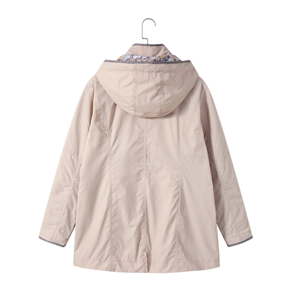 Ladies windproof jacket detail 5