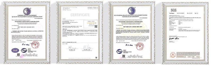 Certifications