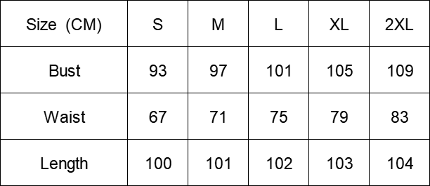 Size Information Table