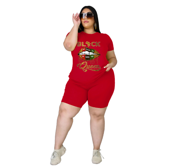 Fashion Casual Two-piece Suit, Hot Style Plus Size Women's Clothing 4XL