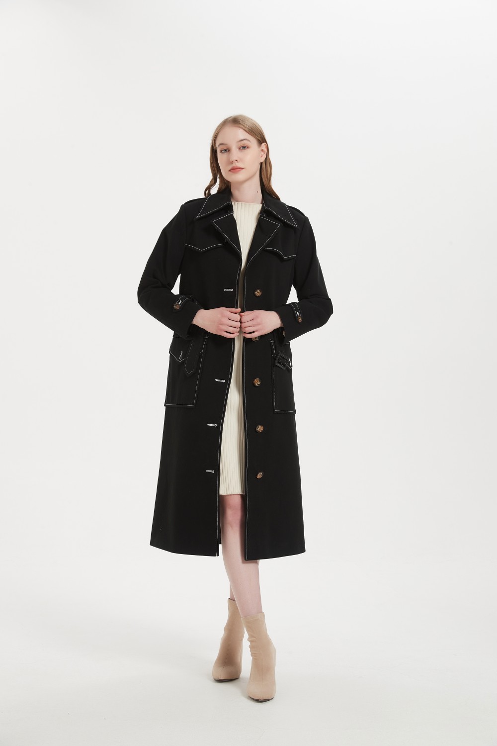 Functionality Classic Chic Outerwear Discover Stylish Practical Design Waterproof Windproof Weather Womens Trench Coat
