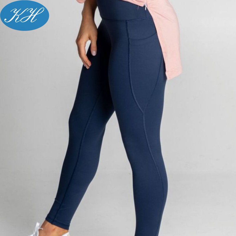 Custom Women's Maternity Yoga Wear Plus Size Private Label Printed Pregnancy Pants