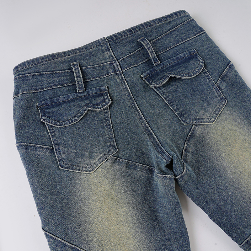 Jeans back pocket view