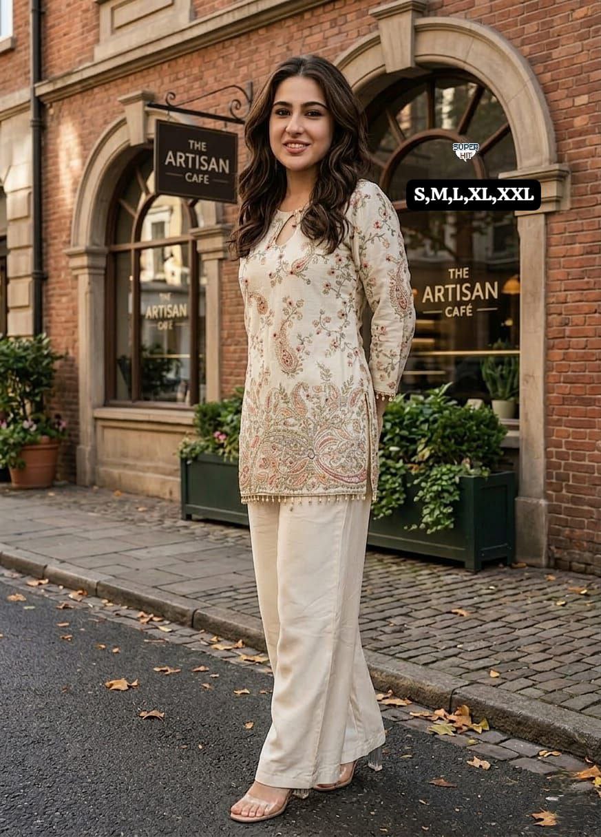 New Arrival Exclusive Eid Special Collection Women's CREPE SILK Salwar Kameez Modern Style Party Wear Quick Dry All Seasons