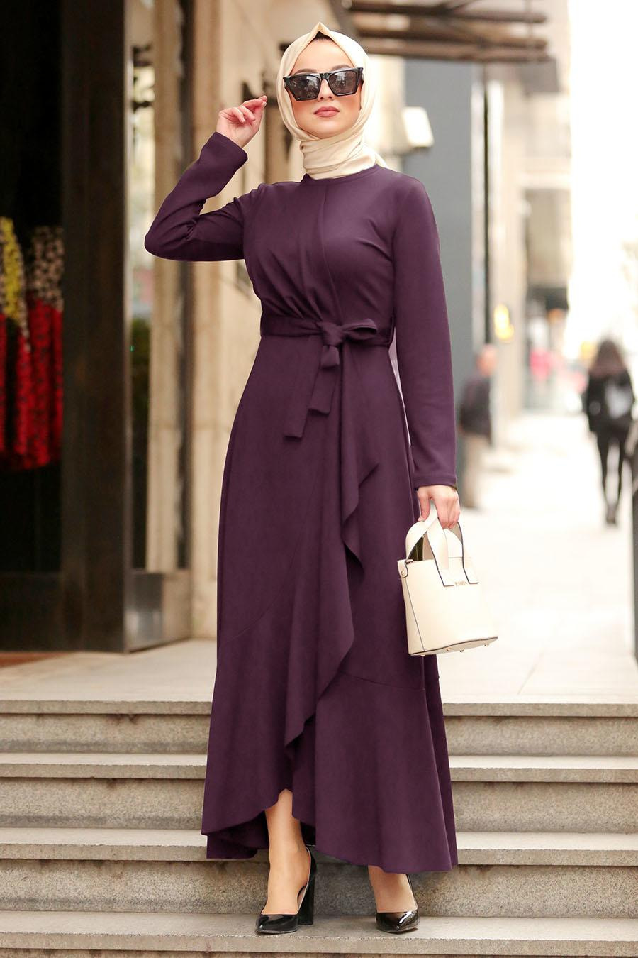 Long Sleeve Leisure Woman Dresses Lace-up Length-skirt Woman Dresses