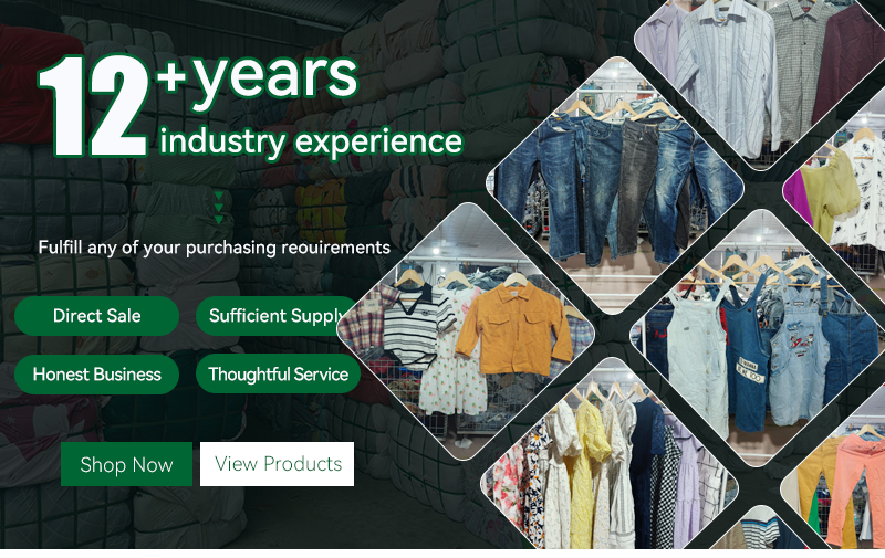 Quality Used Clothes Banner
