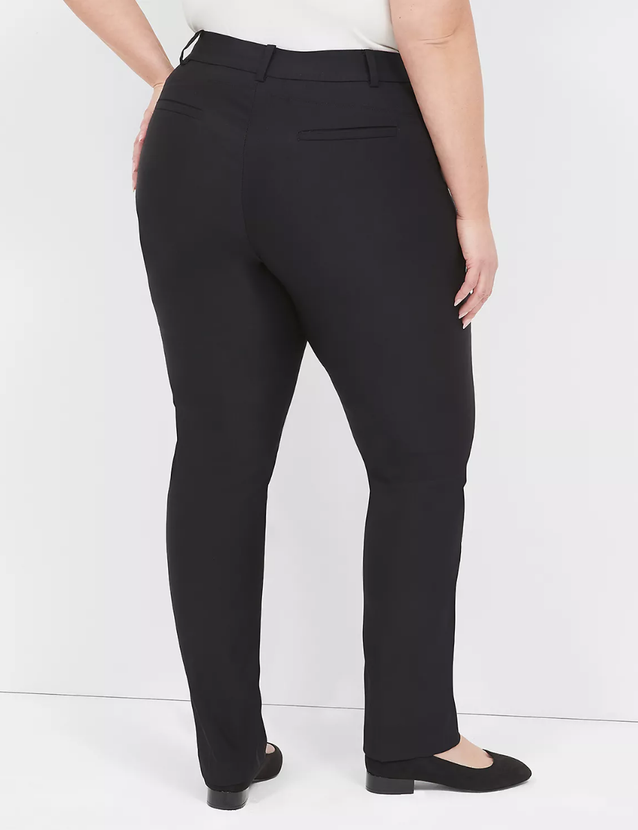 Wholesale Plus Size Women's Formal Office Pants Custom High Waisted Skinny Full Length Business Casual Professional Slacks OEM