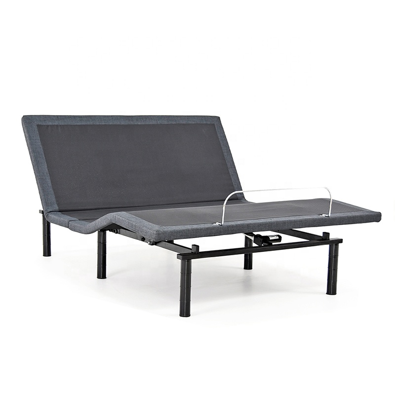 Rondure RKDM2 BlackTwo Okin Motor Electric Adjustable Bed Zero Clearance Head up Zero Gravity Electric Adjustable Frame