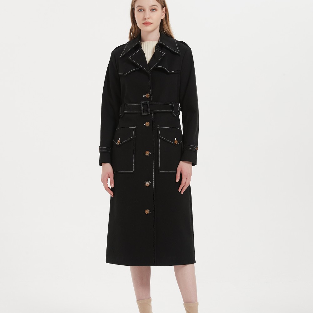 Functionality Classic Chic Outerwear Discover Stylish Practical Design Waterproof Windproof Weather Womens Trench Coat