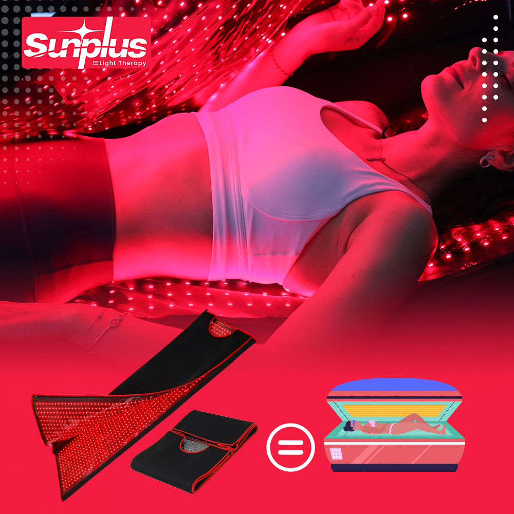 Fast Shipping Infrared Blanket With Red Light Therapy Full Body 660Nm 850Nm Blanket Led Full Spectrum Light Therapy Blanket