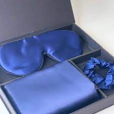 Wholesale Luxury Custom Mulberry Silk Pillowcase Set Sleeping Silky Satin Pillow Case Set With Sleep Mask