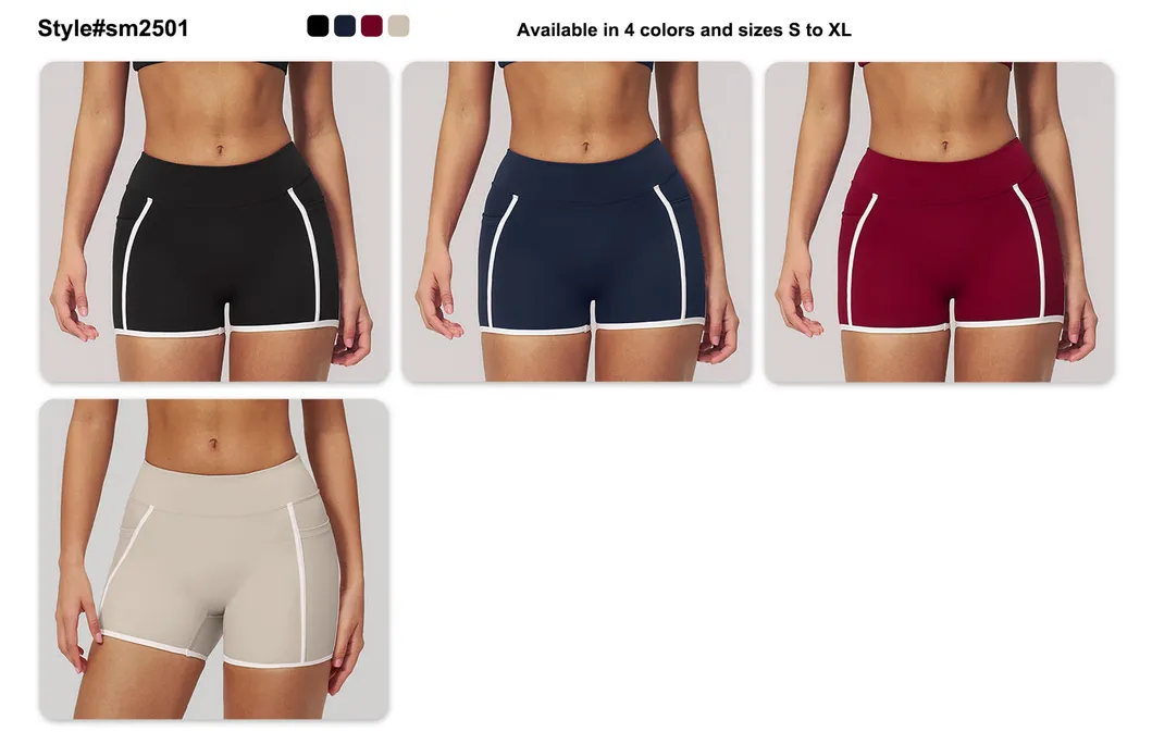 Womens Casual Fashionable Active 2 Piece Fitness Clothing with Deep V Neck Layered Sports Yoga Bra High Waist Gym Running Mini Shorts