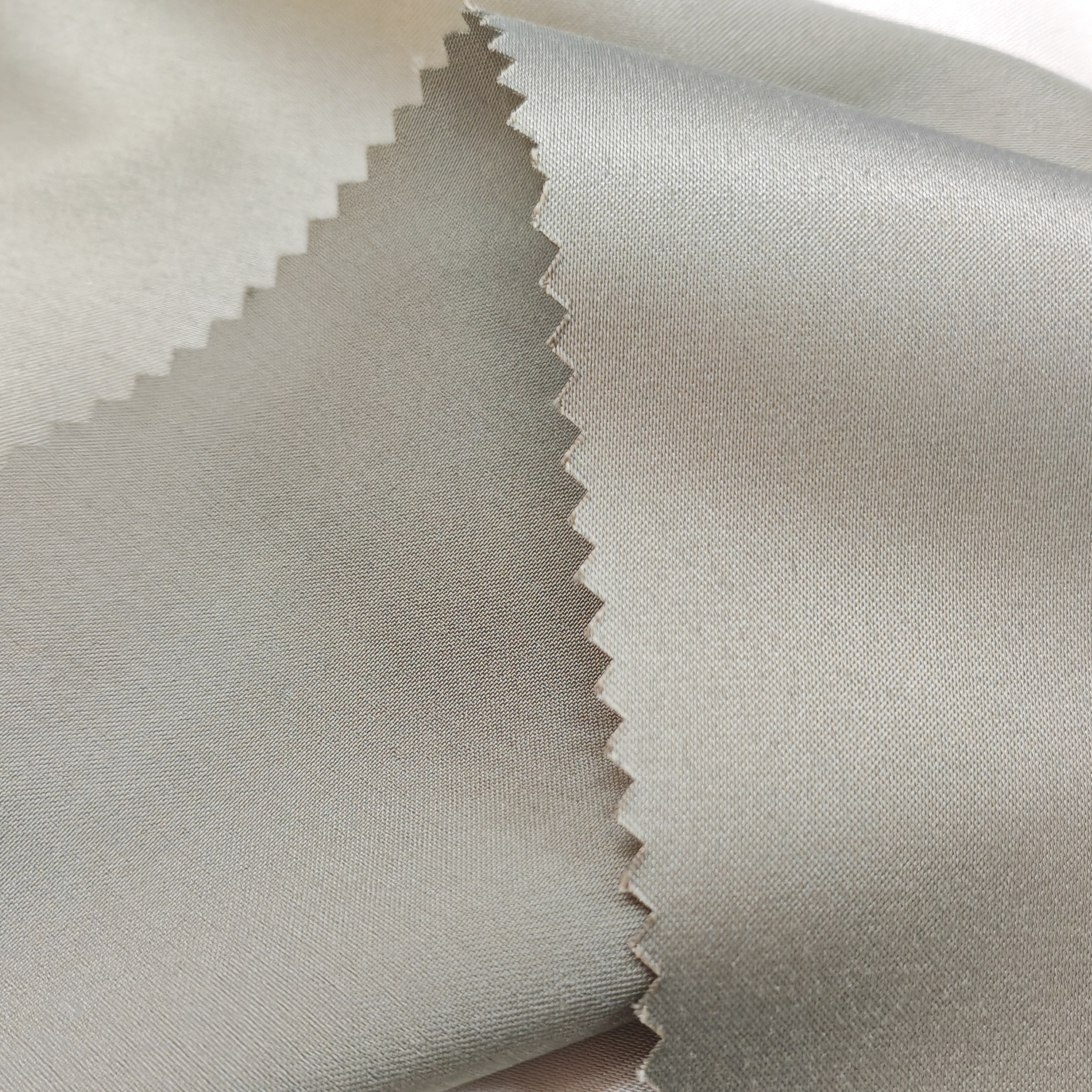 Customized Anti-static Stretch Satin Women Dress Pants Set Business Suits for Women Spandex Fabric