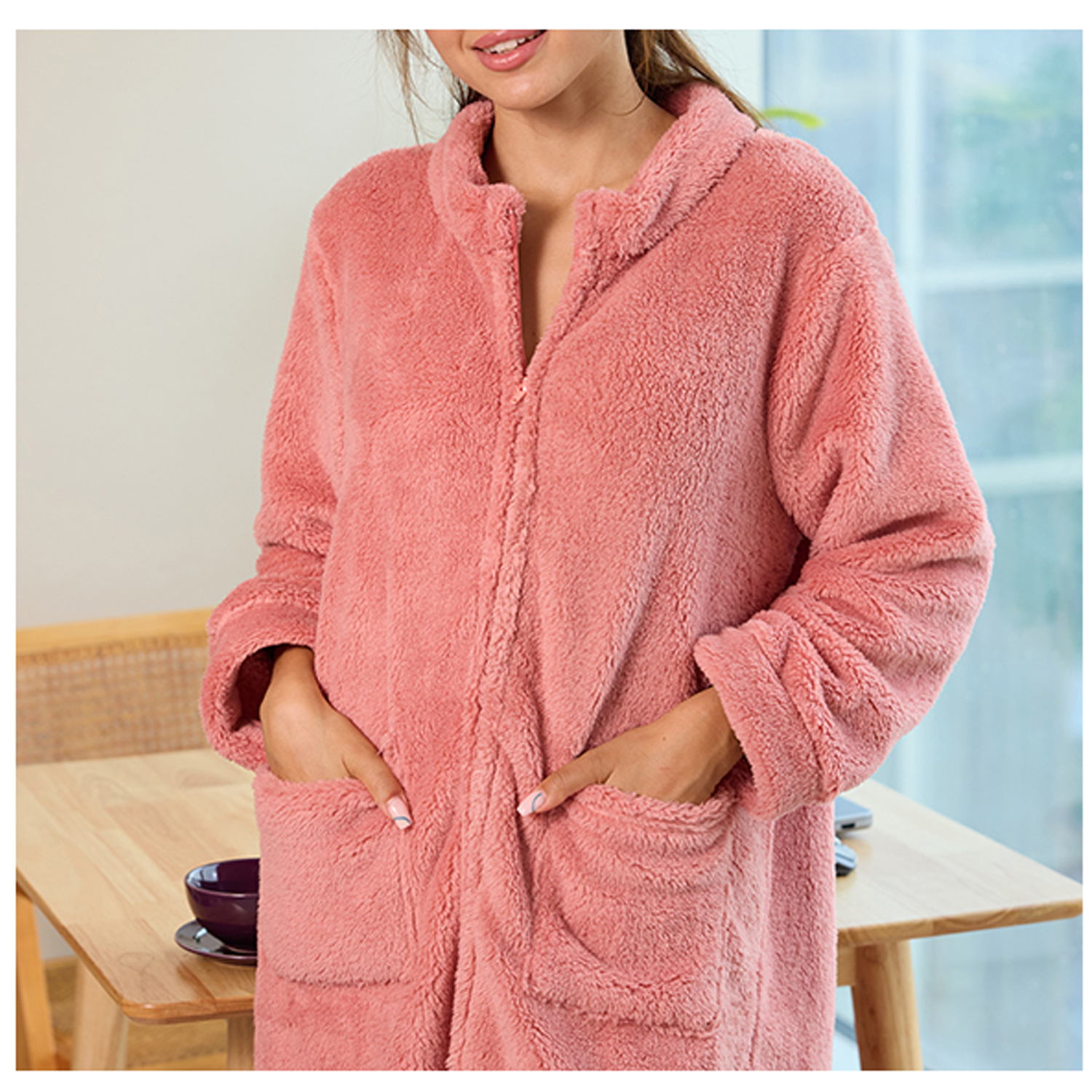 Fleece robe display 5