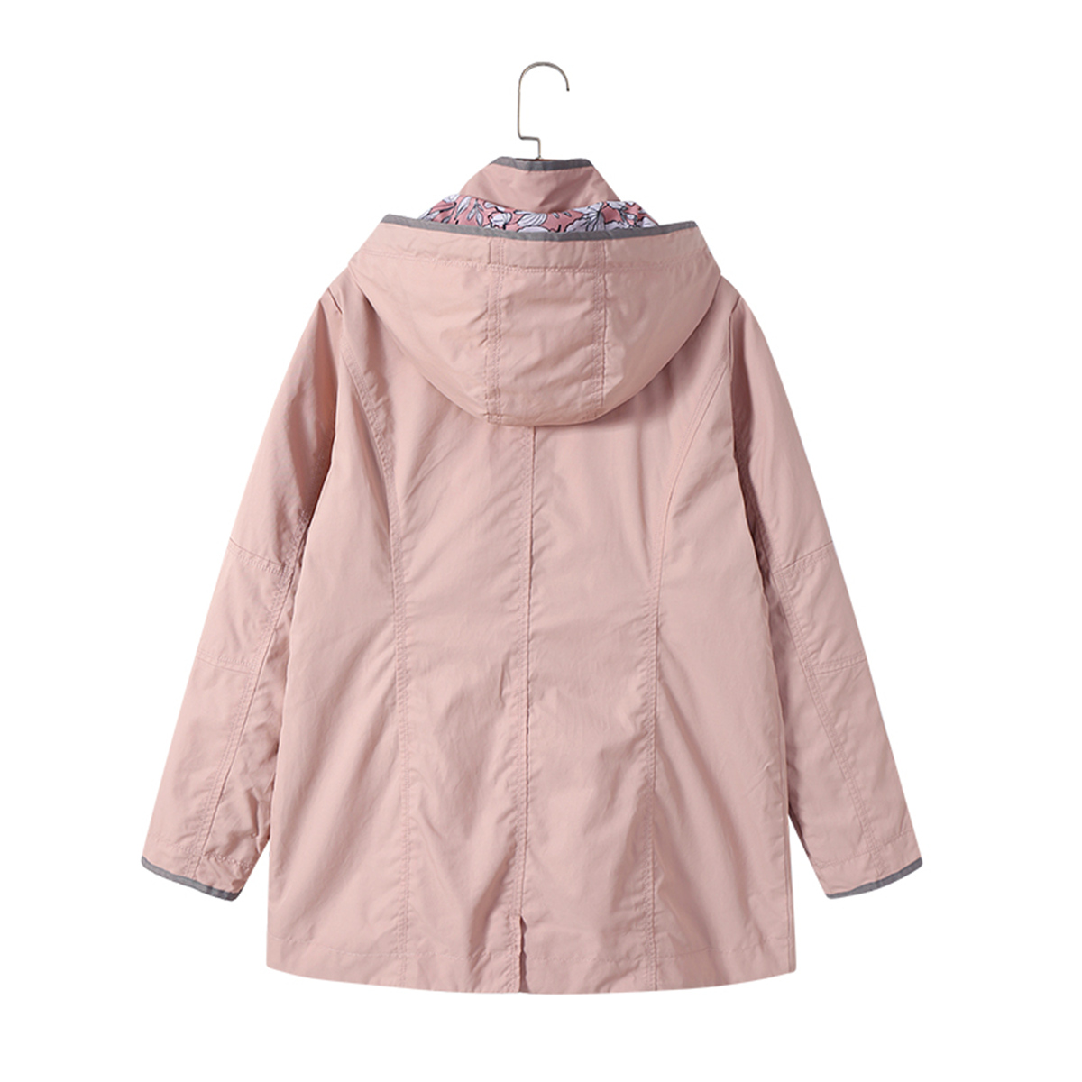 Ladies windproof jacket detail 3