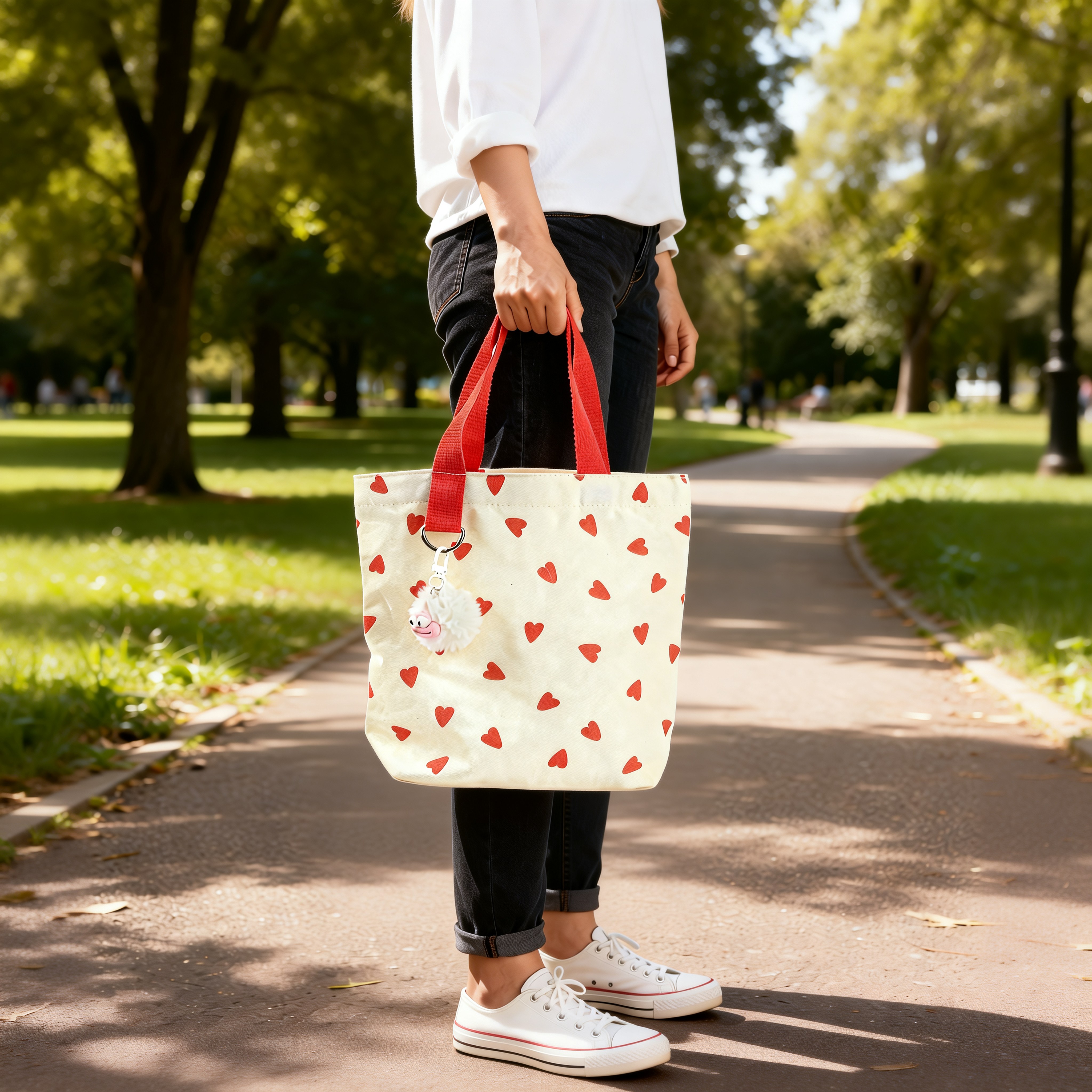 Wholesale Custom Logo Eco-friendly Recyclable Women's Canvas Tote Bag Size Options Custom Color for Fashion Retail