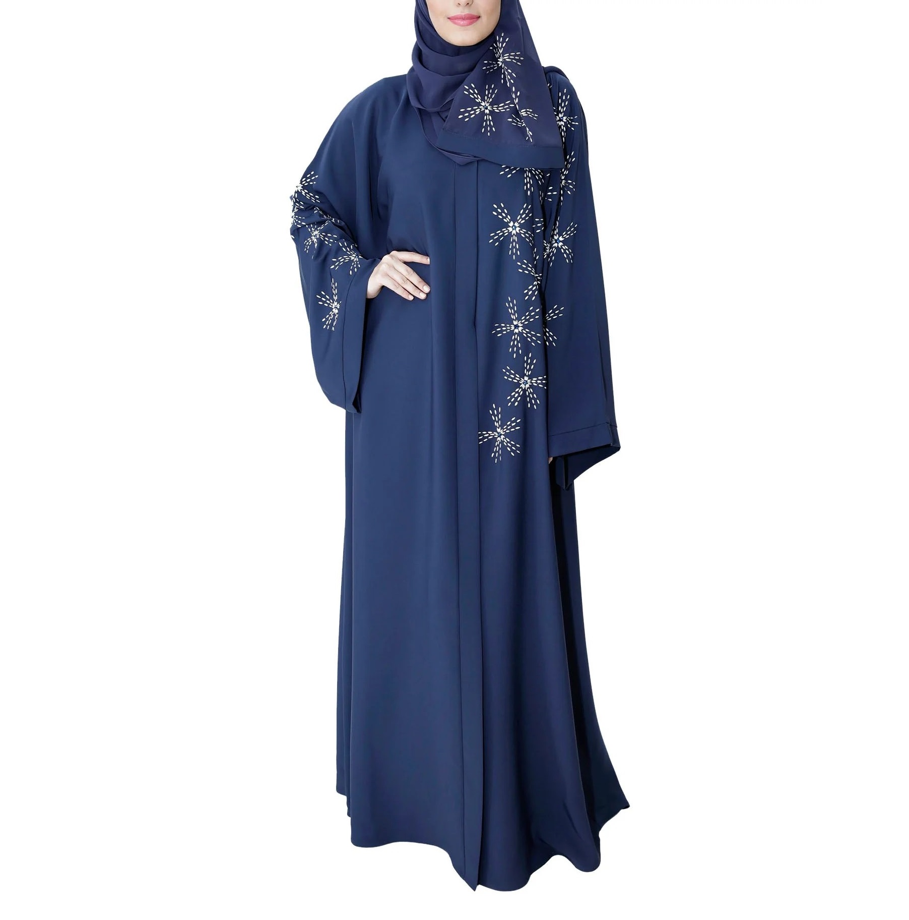 Wholesale Women's Silk Abaya-Modest Muslimah Styling Breathable &amp; Lightweight All Seasons Islamic Clothing