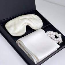 Wholesale Luxury Custom Mulberry Silk Pillowcase Set Sleeping Silky Satin Pillow Case Set With Sleep Mask