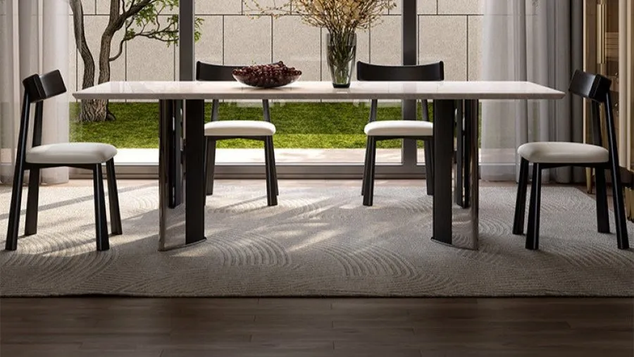 Sturdy Wear Resistant Dining Table for Resort Hotels
