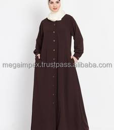 Wholesale Women's Silk Abaya-Modest Muslimah Styling Breathable & Lightweight All Seasons Islamic Clothing