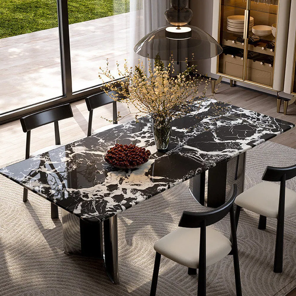 Sturdy Wear Resistant Dining Table for Resort Hotels