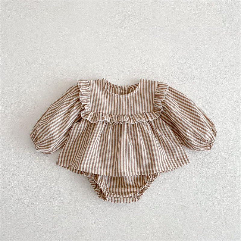 Baby Girl Romper Clothes Long Sleeveshort Sleeve Fashion Casual Jumpsuit