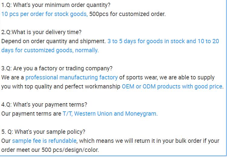 FAQ summary banner