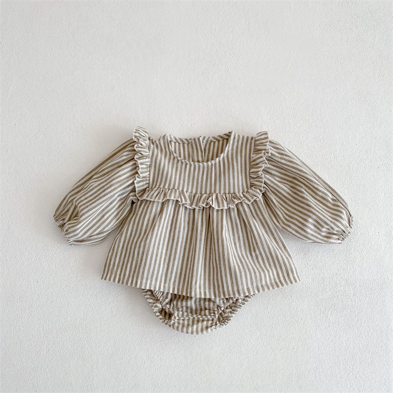 Baby Girl Romper Clothes Long Sleeveshort Sleeve Fashion Casual Jumpsuit