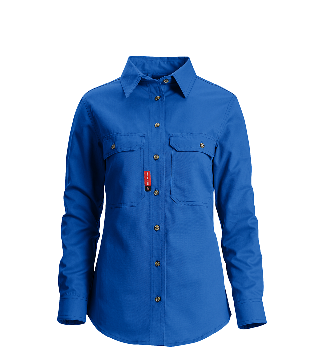 Work Wear Women's Flame Resistant Anti-Static Work Shirt