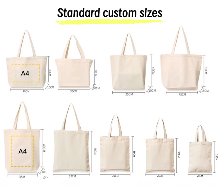 Custom Reusable Foldable Eco-friendly Shopping Bags with Logos Large Capacity Designer Canvas Women's Tote Bags for Daily Use