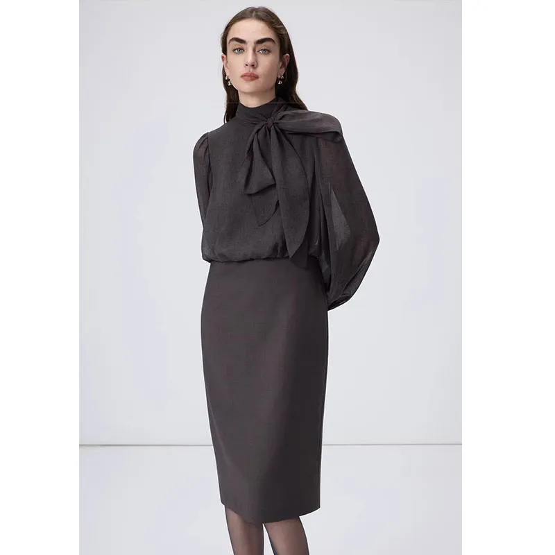 Custom Elegant Office Suit Back view