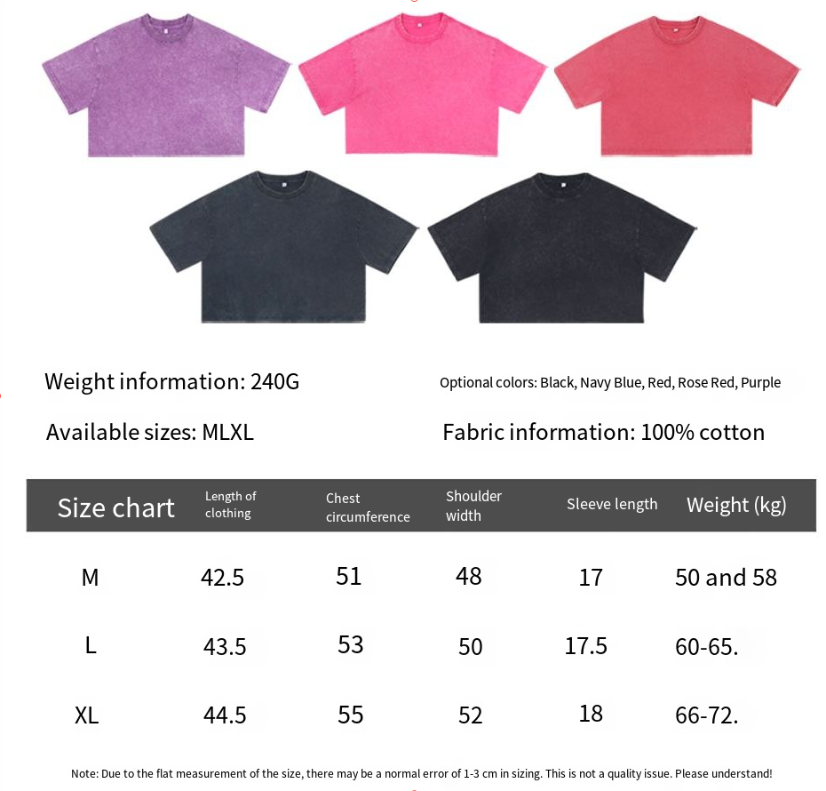Custom logo Acid Wash Vintage Cut Cotton T-shirt Crop Top Hot Sexy Girl Women's T-shirts Tee Cropped T-shirt Women Streetwear
