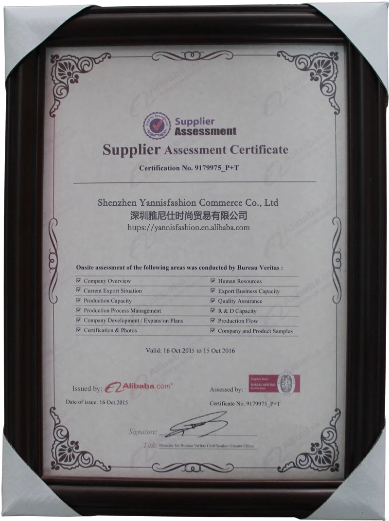 BV Certification Document