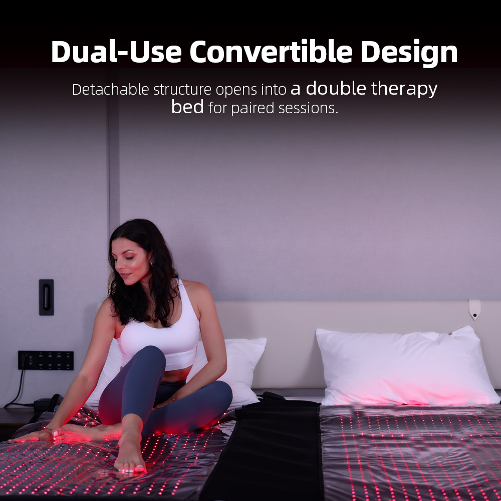 Fast Shipping Infrared Blanket With Red Light Therapy Full Body 660Nm 850Nm Blanket Led Full Spectrum Light Therapy Blanket