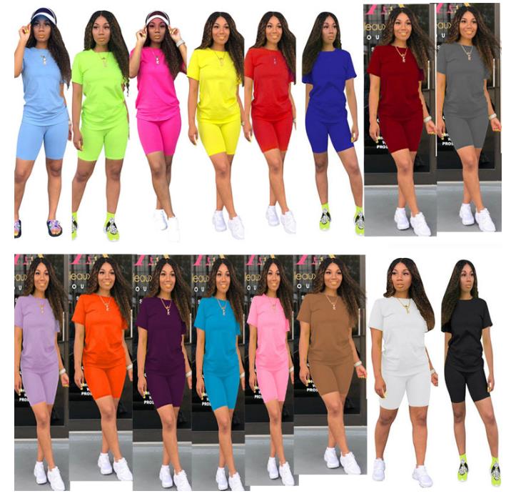 Women's Oversize Loose Fit Blessed Beyond Letter Sets Print Summer Breathable Two-Piece T-Shirt Shorts Set for Gym &amp; Streetwear