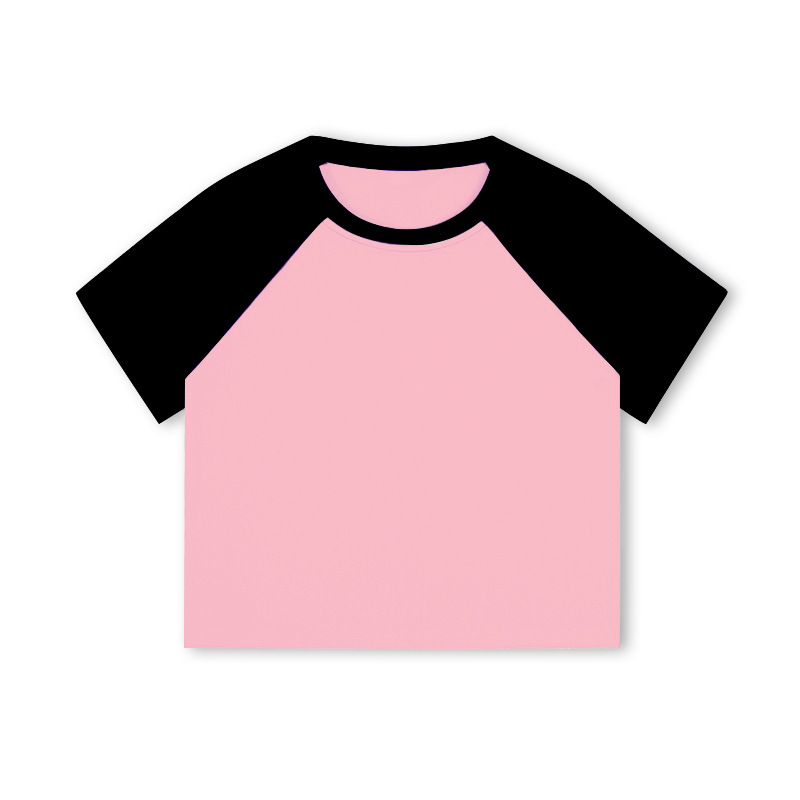 Cropped tshirt model photo 9