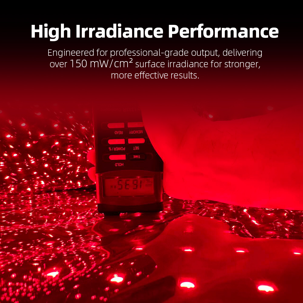 Fast Shipping Infrared Blanket With Red Light Therapy Full Body 660Nm 850Nm Blanket Led Full Spectrum Light Therapy Blanket
